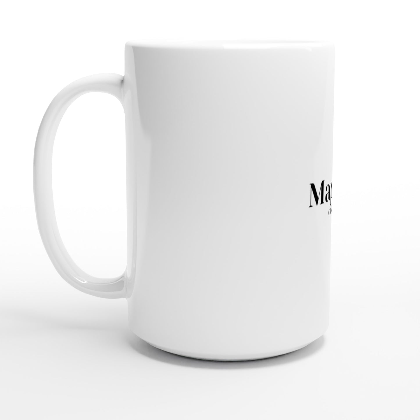 White 15oz Ceramic Mug