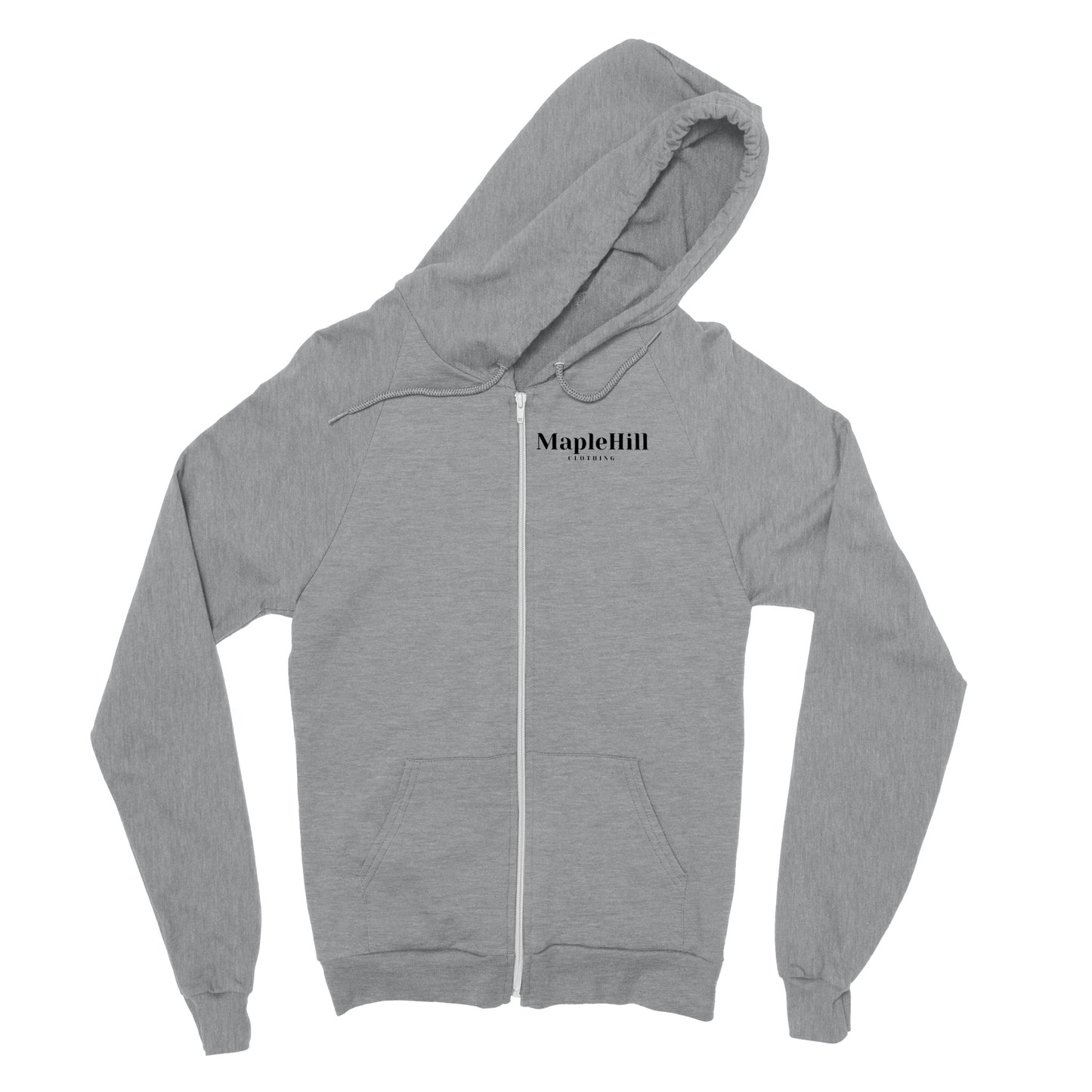 MapleHill Tech Fleece Top - Unixex Zip Hoodie