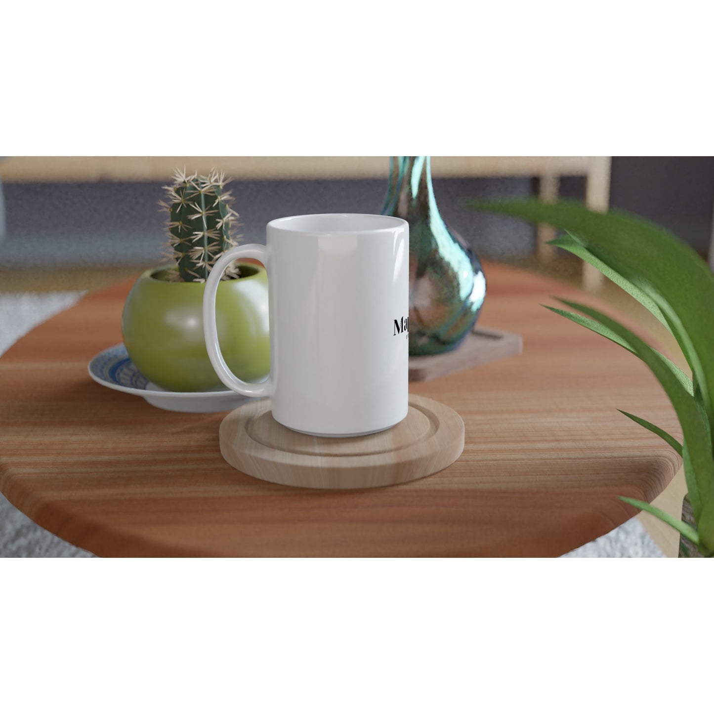 White 15oz Ceramic Mug