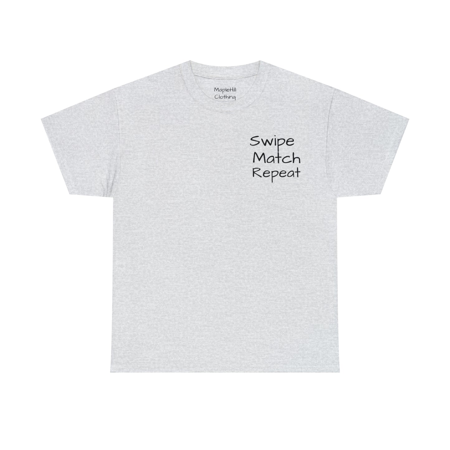 Swipe Match Repeat - Unisex Heavy Cotton Tee