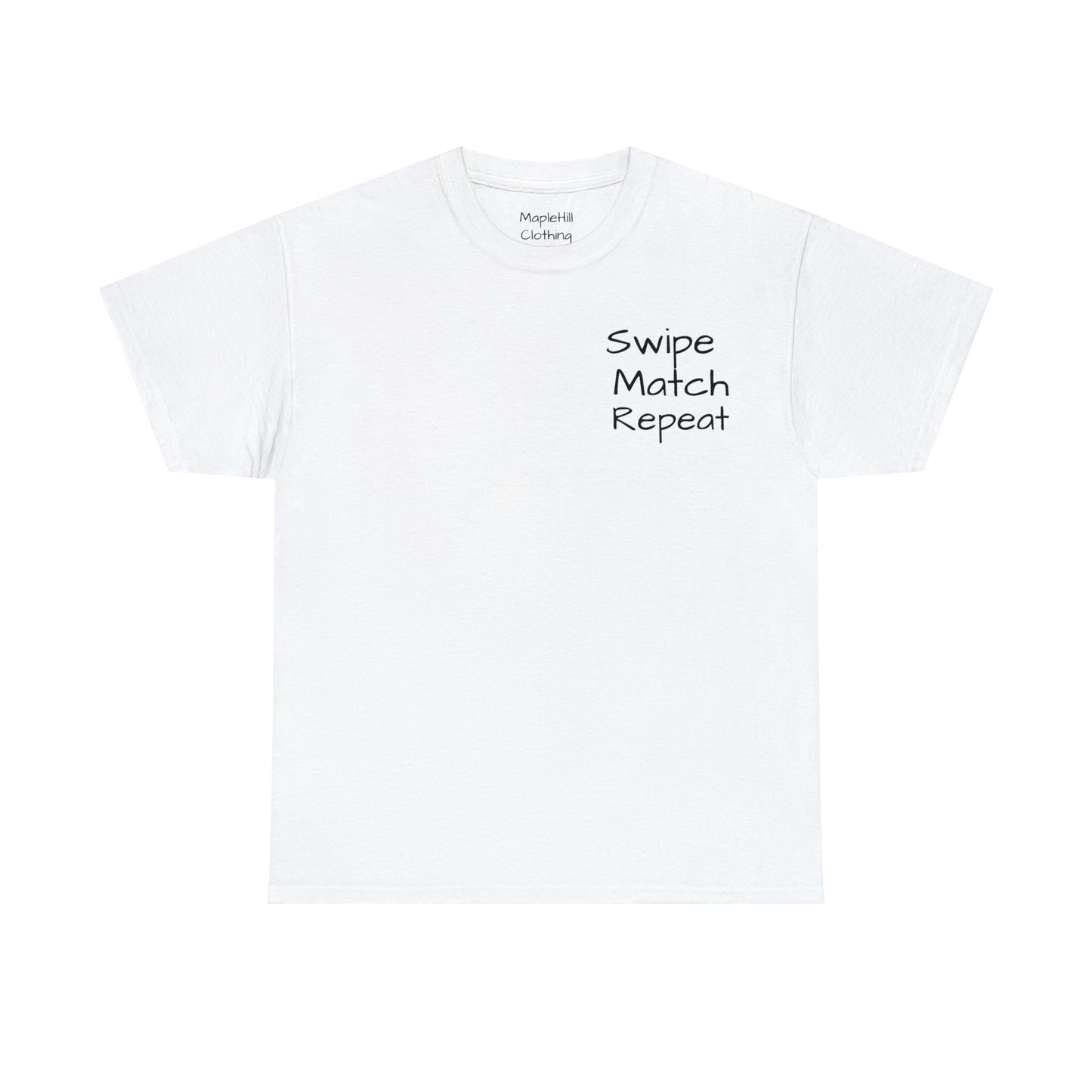 Swipe Match Repeat - Unisex Heavy Cotton Tee
